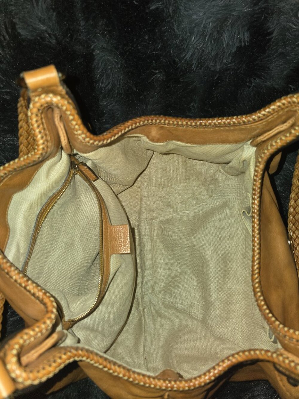Gucci Marrakech Pebbled Calf Leather Large Hobo Bag Purse - Picture 6 of 12
